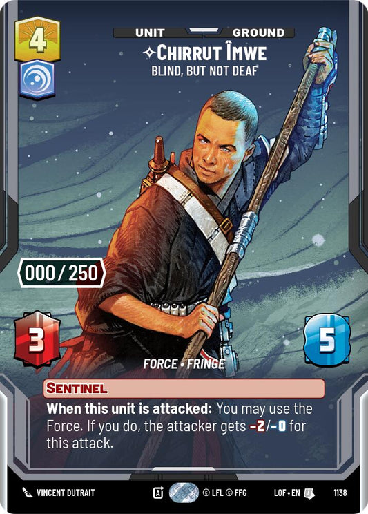 Chirrut Imwe - Blind, but not Deaf (1138) (Serialized) (1138) [Legends of the Force]