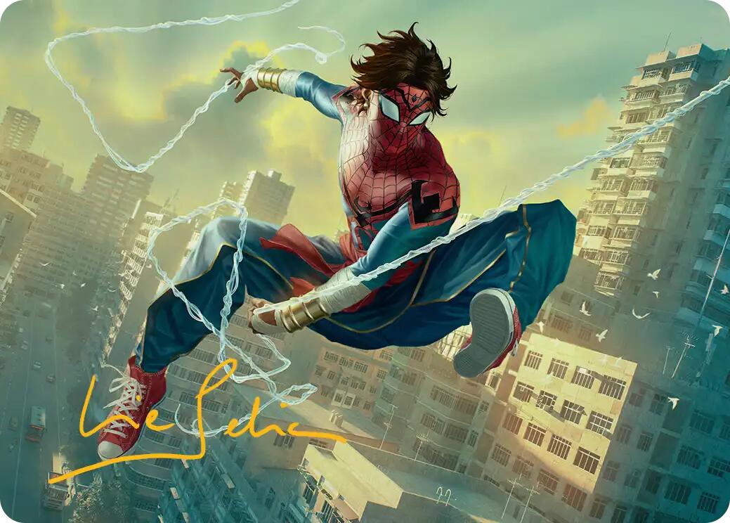 Spider-Man India Art Card (Gold-Stamped Signature) [Marvel's Spider-Man Art Series]