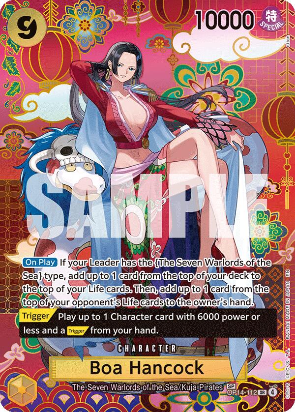 Boa Hancock (OP14-112) (SP) [The Azure Sea's Seven]