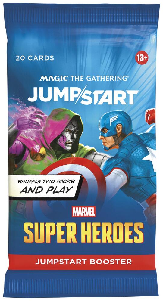 MAGIC THE GATHERING: MSH MARVEL SUPER HEROES JUMPSTART BOOSTER PACK