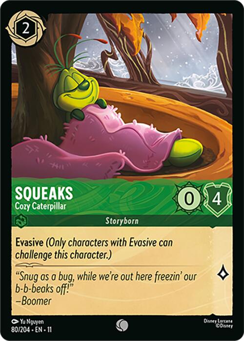 Squeaks - Cozy Caterpillar (80/204) [Winterspell]