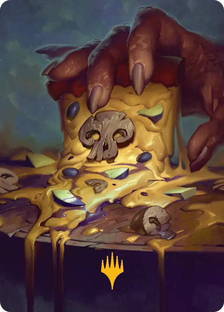 Swamp Art Card (Gold-Stamped) [Teenage Mutant Ninja Turtles Art Series]
