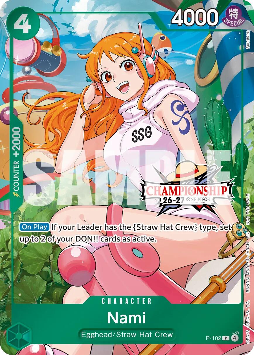 Nami (CS 26-27 Celebration Pack) [One Piece Promotion Cards]