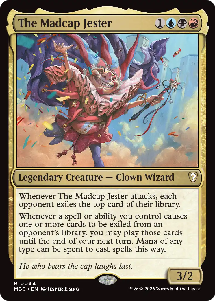 The Madcap Jester [Mystery Booster: Commander Edition]