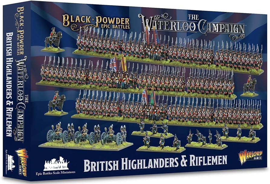 Black Powder Epic Battles: British Highlanders & Riflemen
