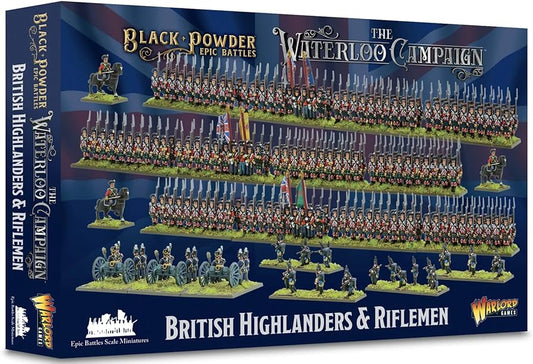 Black Powder Epic Battles: British Highlanders & Riflemen