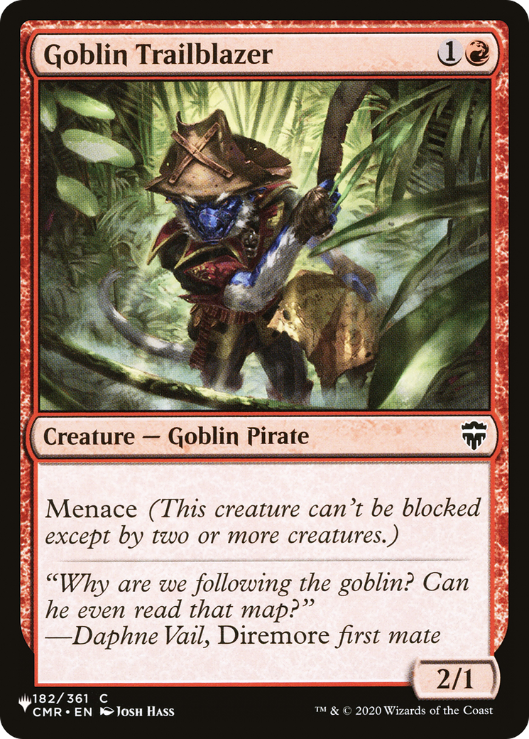 Goblin Trailblazer [The List]
