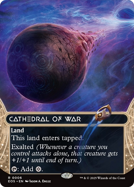 Cathedral of War (0006) (Borderless) [Edge of Eternities: Stellar Sights]
