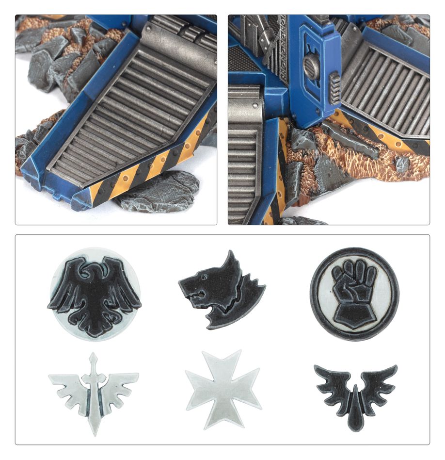 Space Wolves - Drop Pods