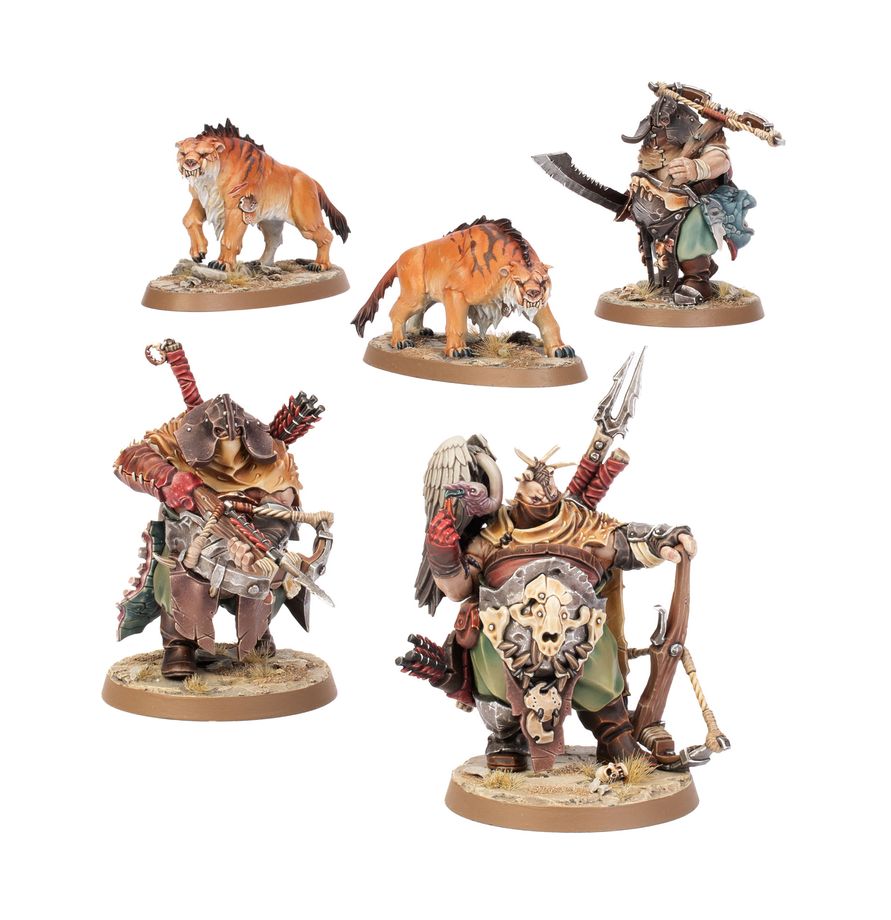 Ogor Mawtribes: Hunters with Sabrefangs