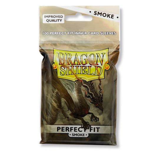 Dragon Shield 100ct Bag Perfect Fit Smoke