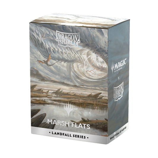 Dragon Shield Sleeves: Standard Matte Dual Art Magic the Gathering Landfall Series - Marsh Flats 100CT