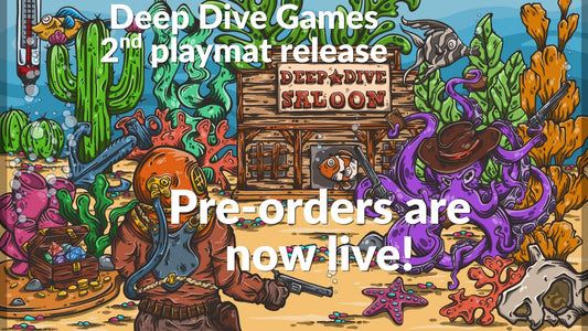 Deep Dive Games Playmat 2nd Edition