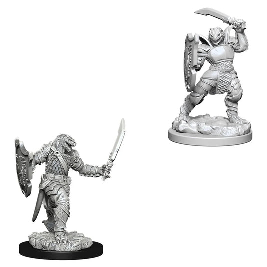 Dungeons & Dragons: Nolzur's Marvelous Unpainted Miniatures - W05 Dragonborn Female Paladin
