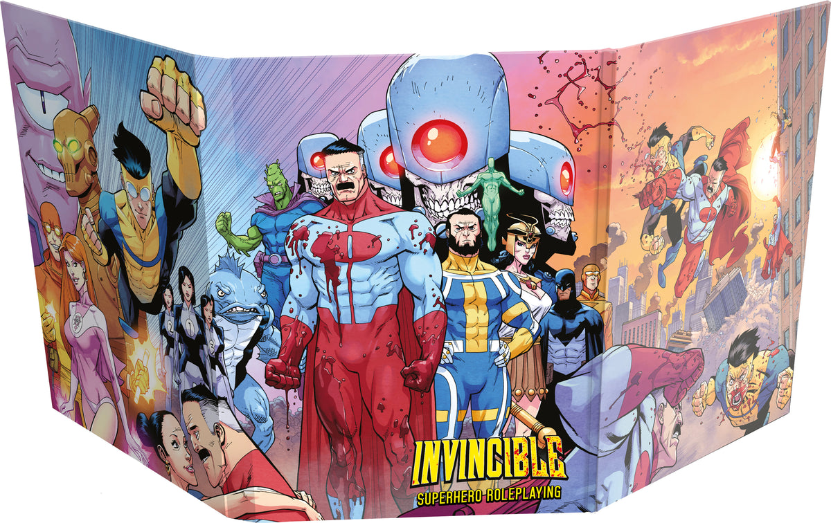 View Larger Invincible: Superhero Roleplaying GM Screen