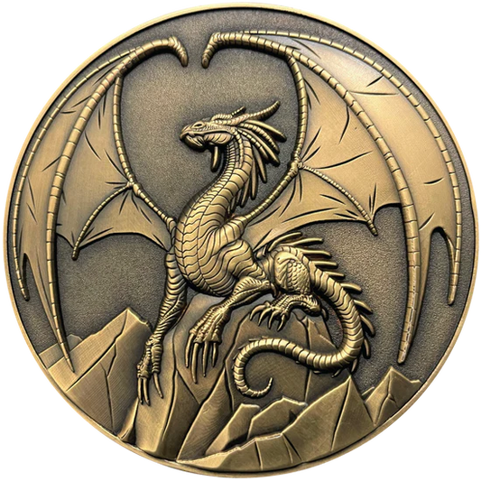 Lawful Gold Dragon Goliath Coin