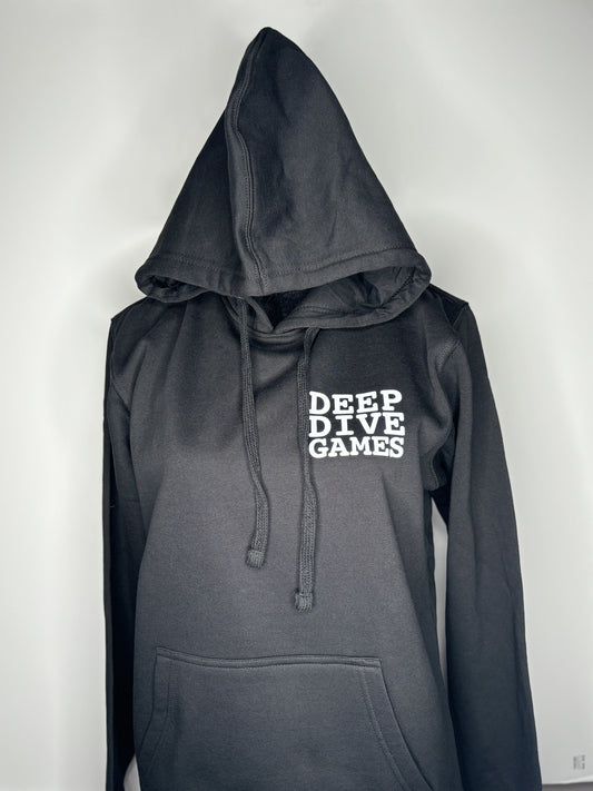 Black Deep Dive Games Hooded Sweatshirt