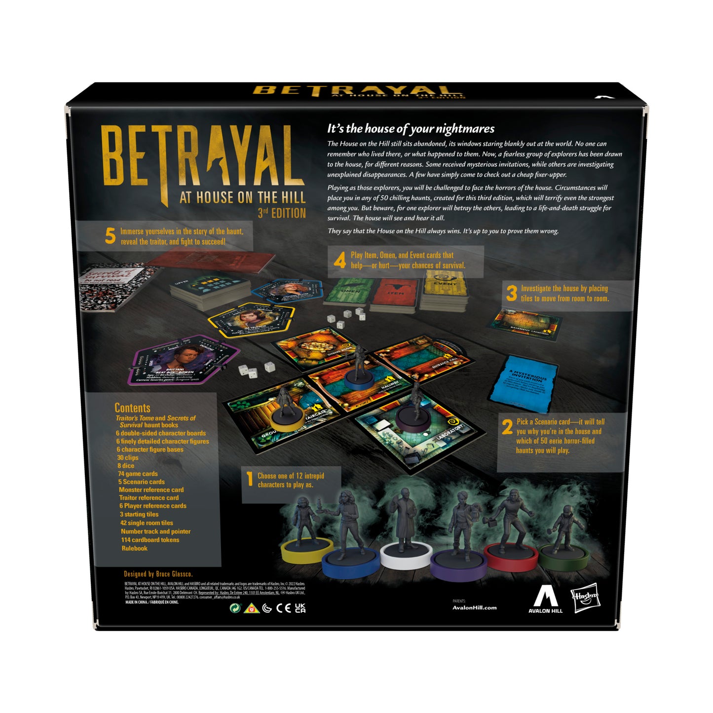 Betrayal At House On The Hill Third Edition