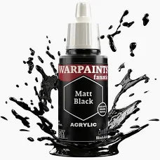 The Army Painter 18mL Paints (Black & Greys)