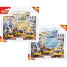 Pokemon Scarlet and Violet 8 Surging Sparks 3-Pack Blister
