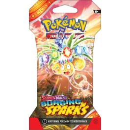 Pokemon Scarlet and Violet 8 Surging Sparks Sleeved Booster