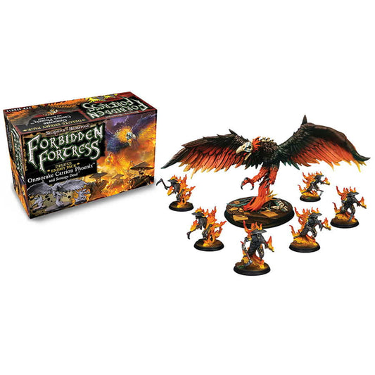Shadows of Brimstone Forbidden Fortress: Deluxe Enemy Pack Onmorake Carrion Phoenix and Scourge Dead