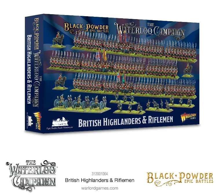 Black Powder Epic Battles: British Highlanders & Riflemen
