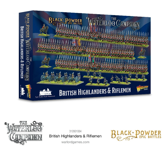 Black Powder Epic Battles: British Highlanders & Riflemen