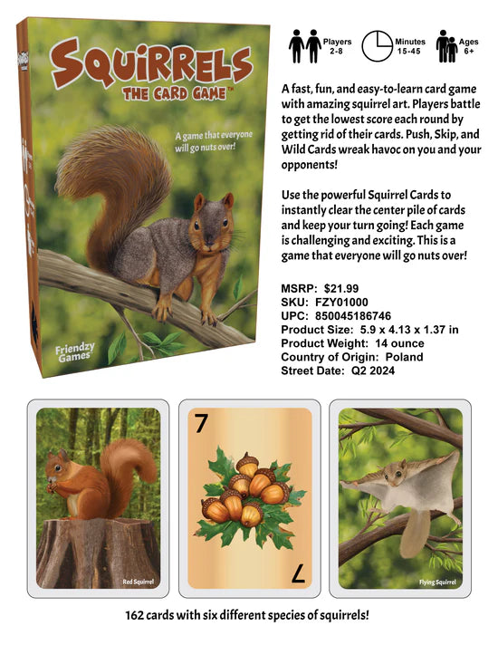 Squirrels The Card Game