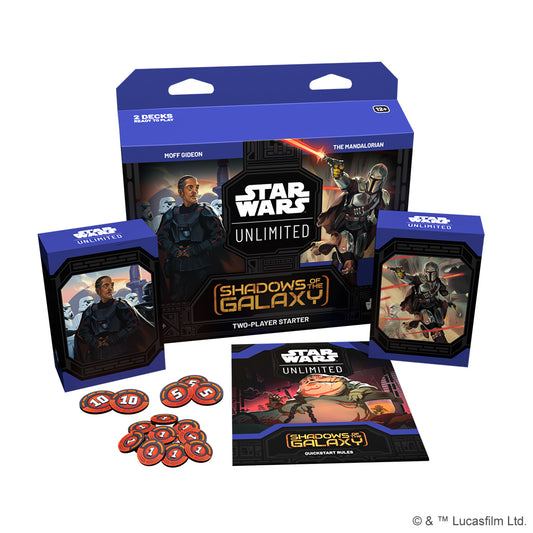 Star Wars Unlimited: Shadows of the Galaxy 2 Player Starter Decks