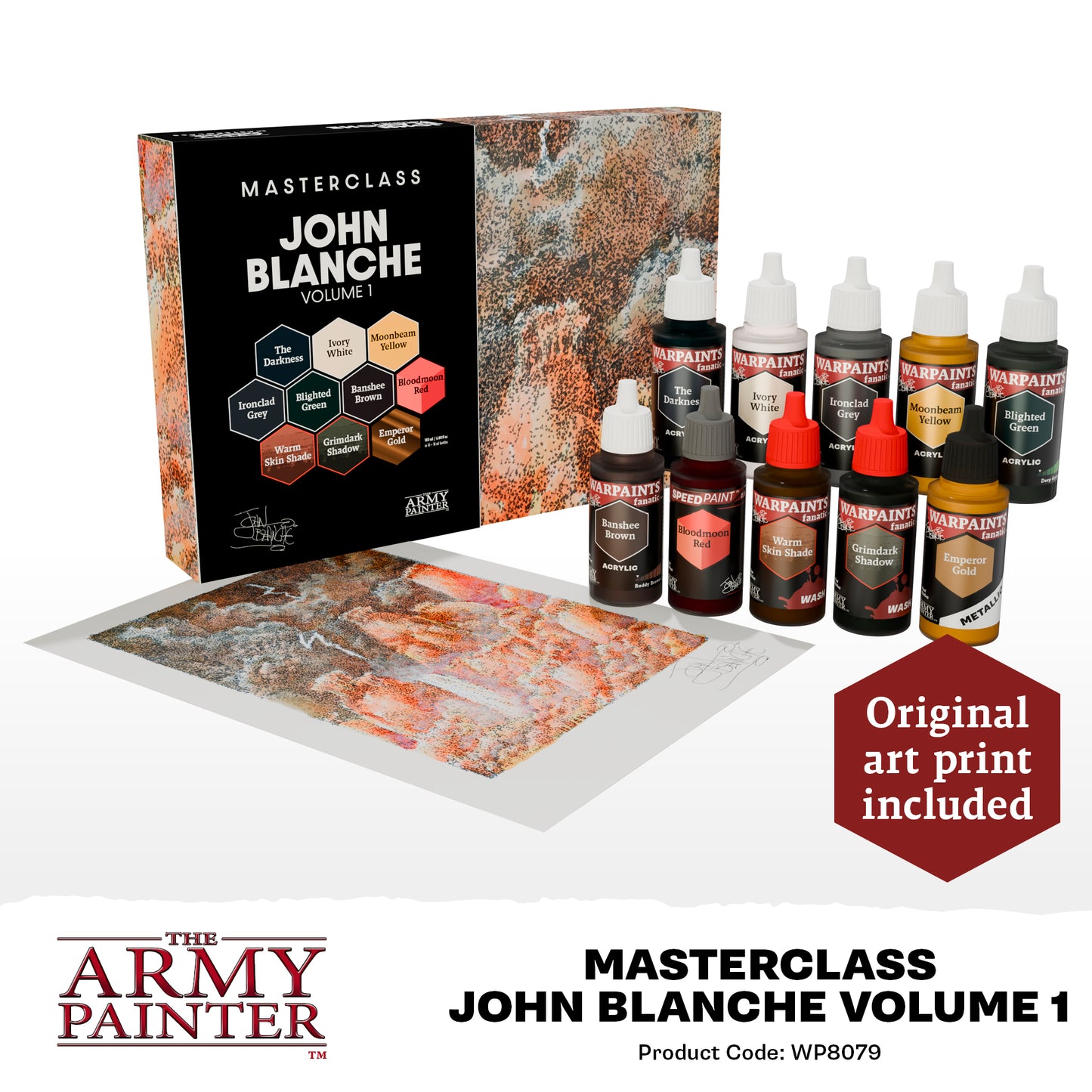 The Army Painter: John Blanche Masterclass - Volume 1 Paint Set