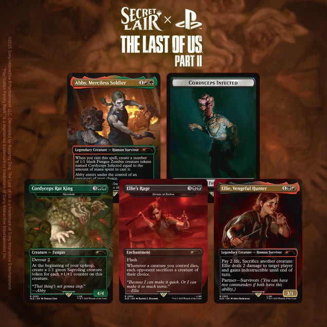 MTG Secret Lair Drop Series: The Last of Us Part II