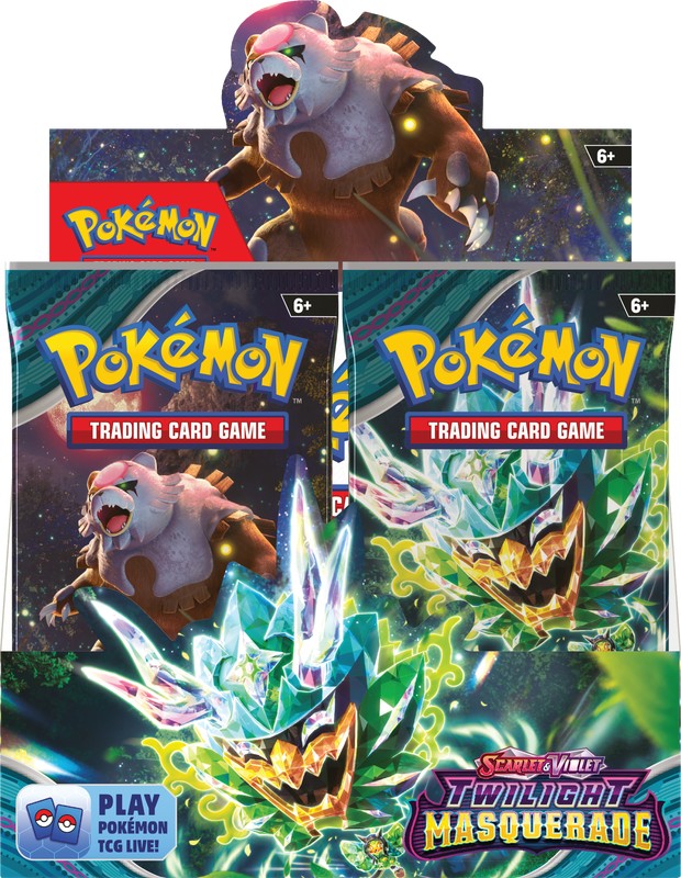 Pokemon Scarlet and Violet Twilight Masquerade Booster Box