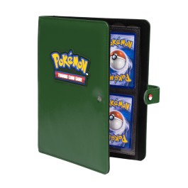 Ultra Pro 4-Pocket Premium Snap Binder Pokemon Green