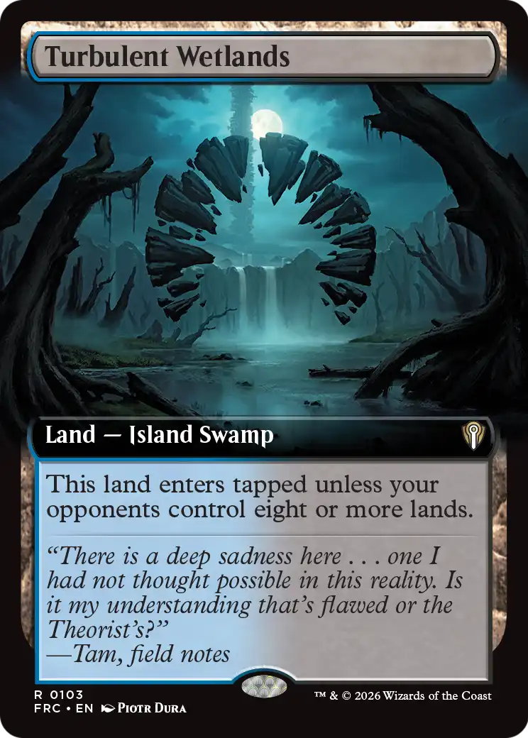 Turbulent Wetlands (Extended Art) [Reality Fracture Commander]