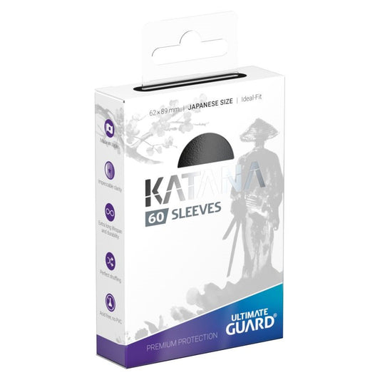 KATANA SLEEVES: JAPANESE SIZE BLACK