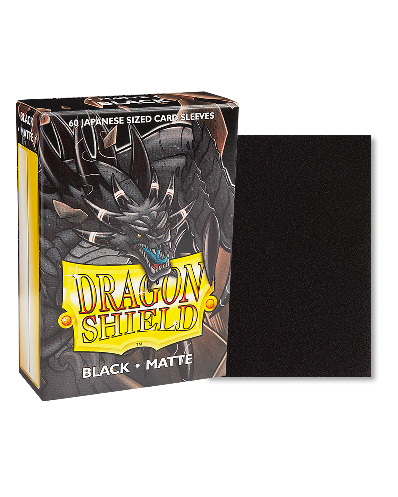 Dragon Shields Japanese: (60) Matte Black