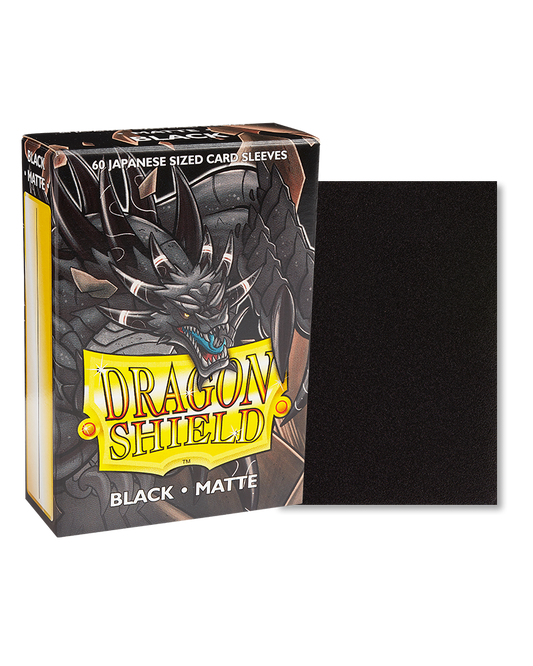 Dragon Shields Japanese: (60) Matte Black