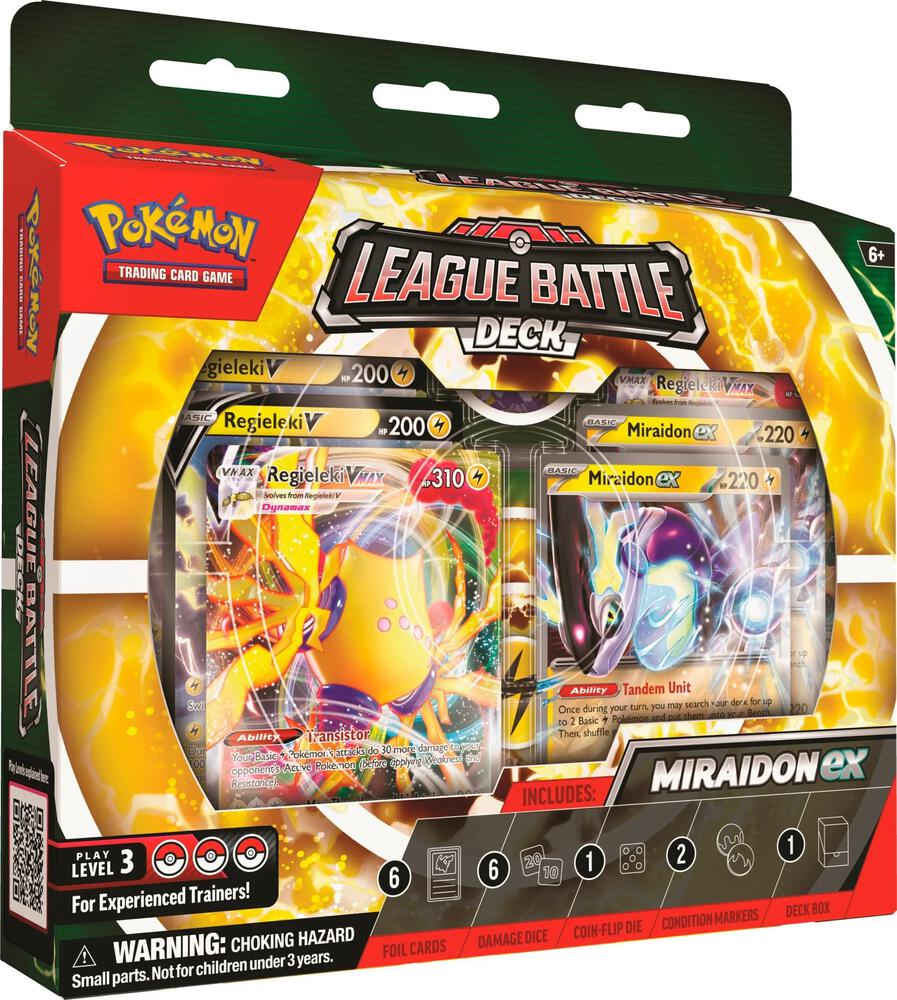 League Battle deck / Regieleki and Miraidon ex