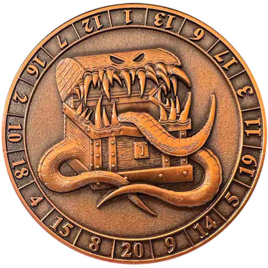 GOLIATH COINS: DICE COIN D20: MIMIC