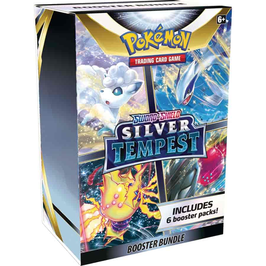 Pokemon Sword and Shield Silver Tempest Booster Bundle