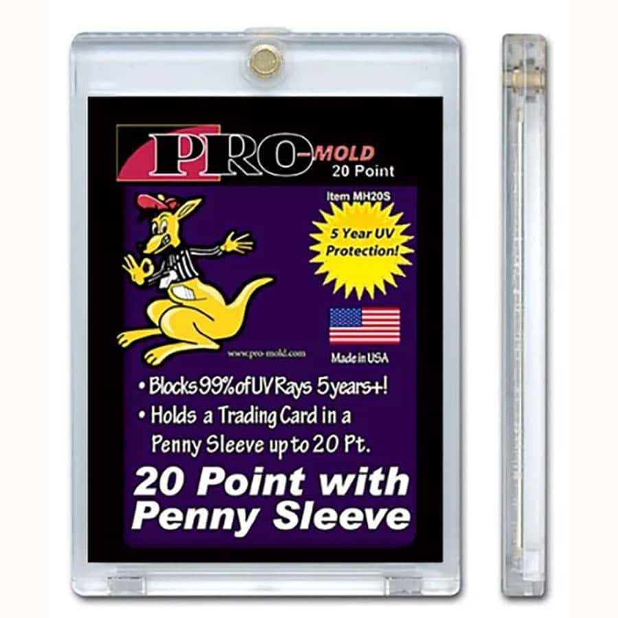 PROMOLD: MAGNETIC CARD HOLDER FOR SLEEVED CARDS 20PT (PM-MH20S)