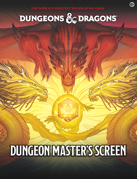 DND RPG 2024 DUNGEON MASTER`S SCREEN