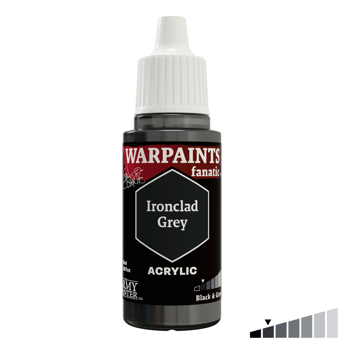 JOHN BLANCHE: ACRYLICS - IRONCLAD GREY