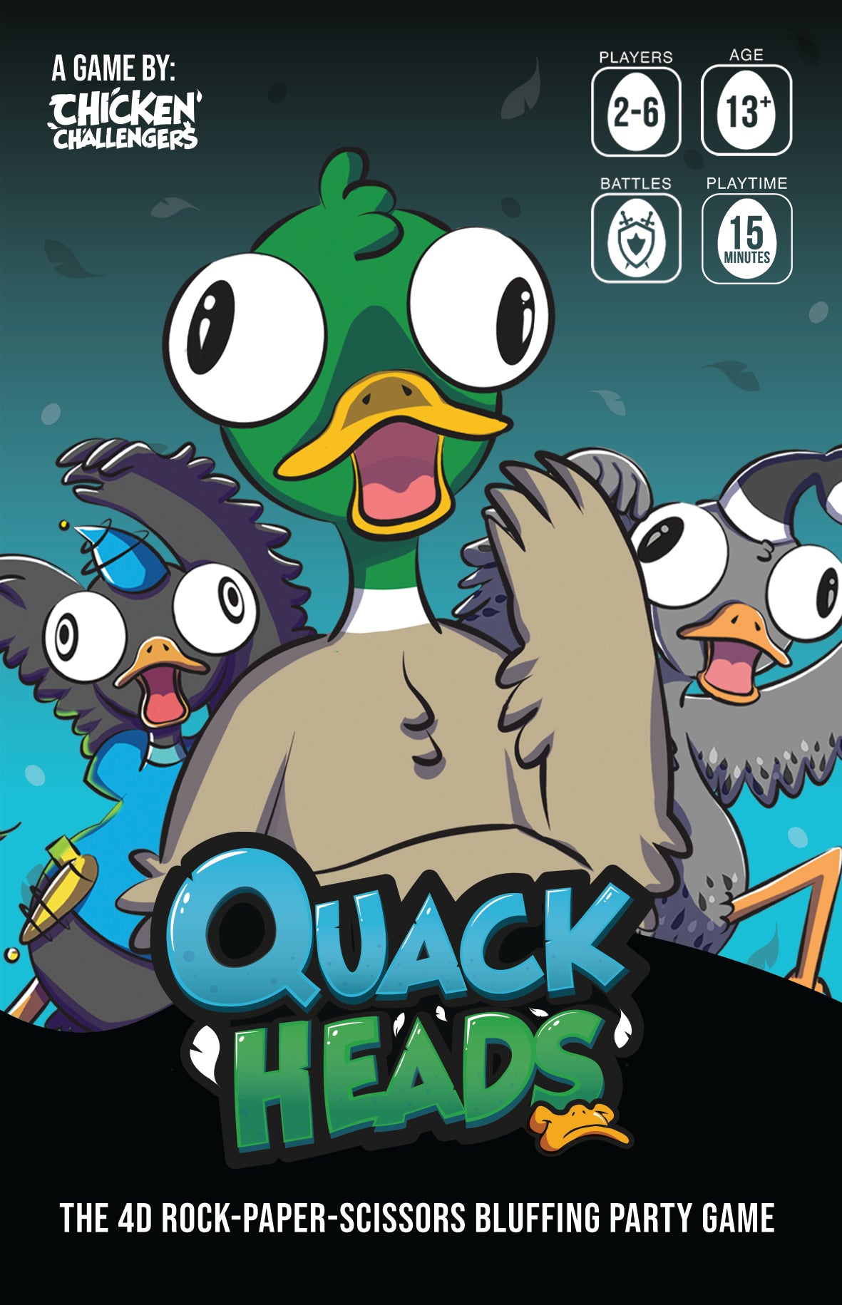 QUACK HEADS