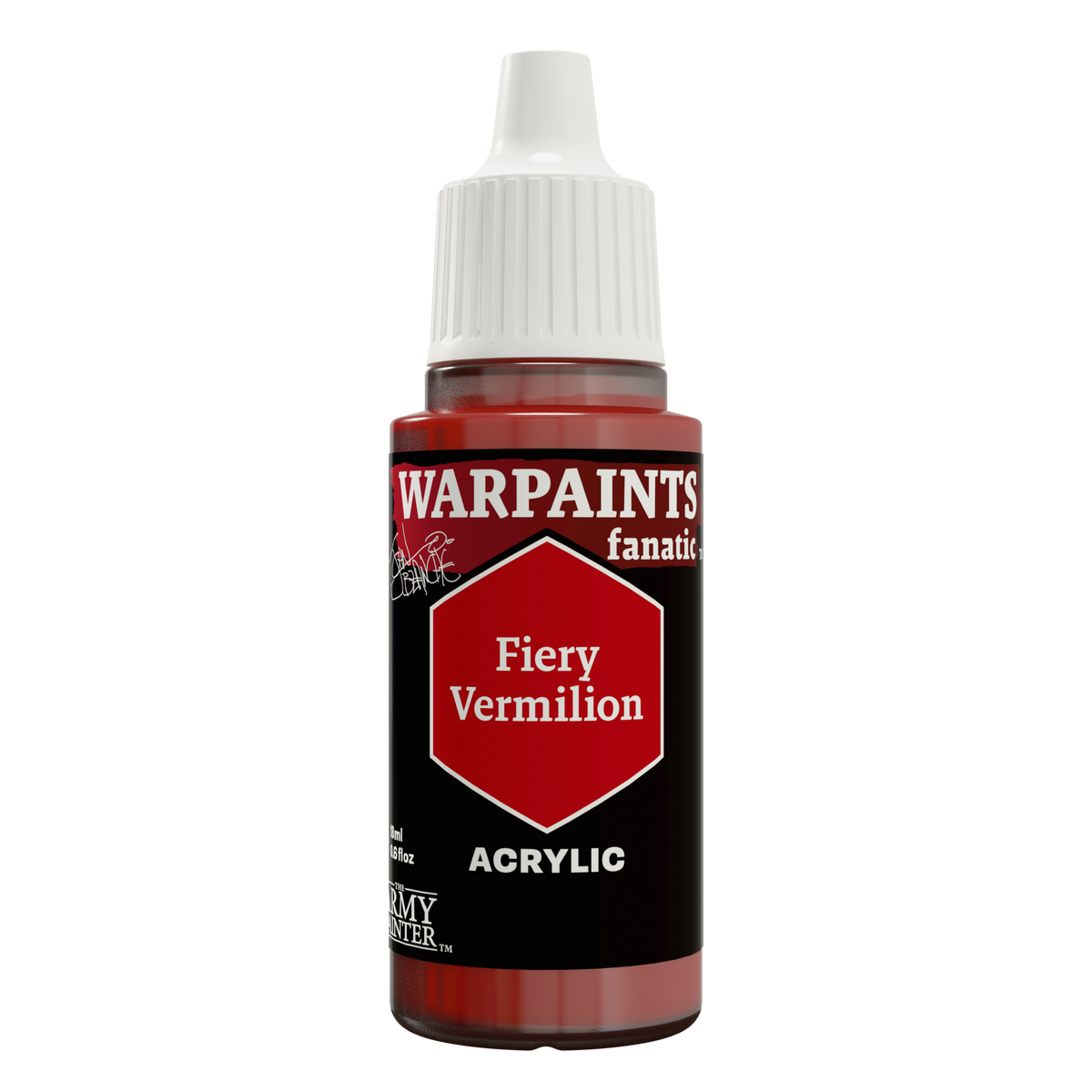 JOHN BLANCHE: ACRYLICS - FIERY VERMILION