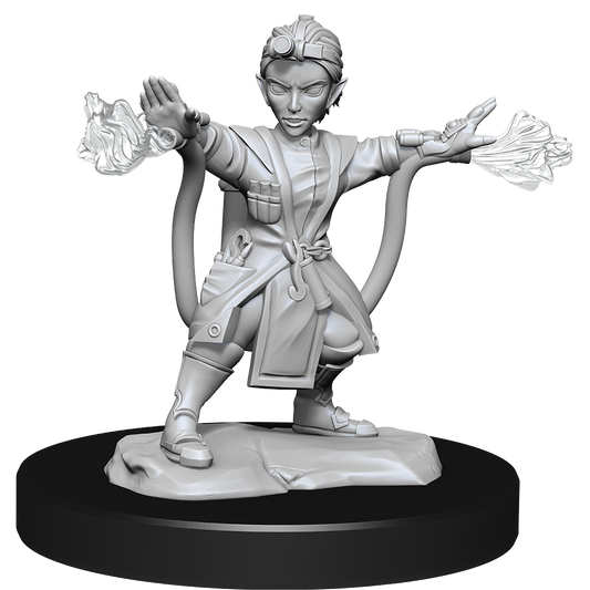 DND UNPAINTED MINIS WV14 GNOME ARTIFICER FEMALE
