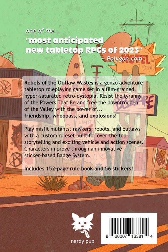 Rebels of the Outlaw Wastes RPG