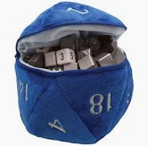 Dungeons & Dragons RPG: Red and White D20 Plush Dice Bag