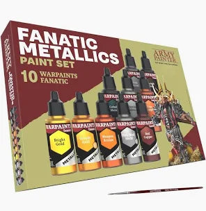 The Army Painter: Fanatic Metallics Paint Set